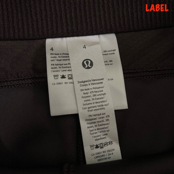 Lululemon Espresso Ribbed Softstreme Flared Pant Regular - Picture 8 of 10